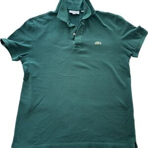Lacoste Men's Slim-Fit Two-Button Pique Polo Shirt  US L